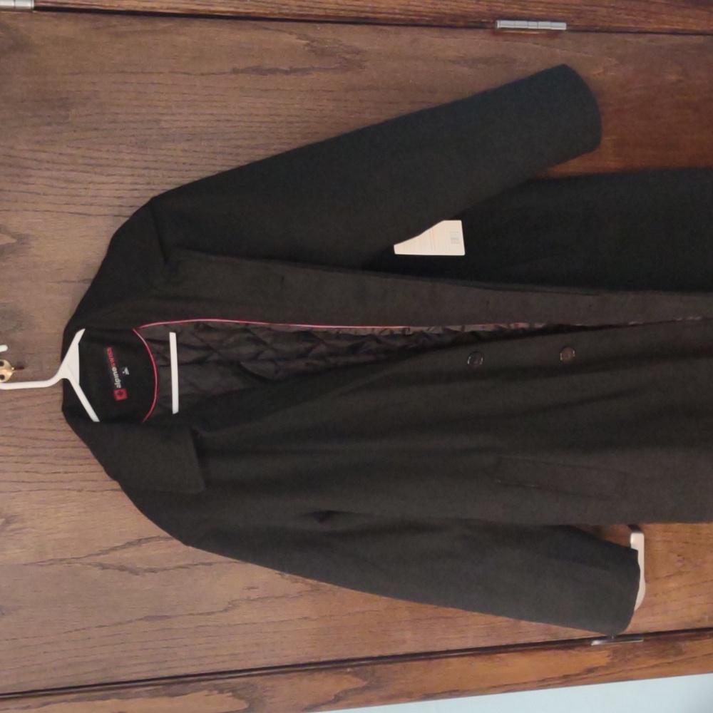 Alpine swiss AS508 Mens Wool Overcoat